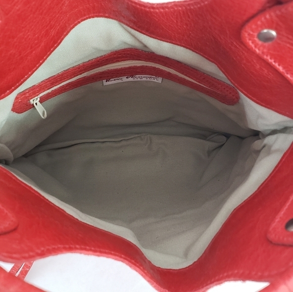 Pietro Alessandro dark coral orange top handle bag - Picture 9 of 11